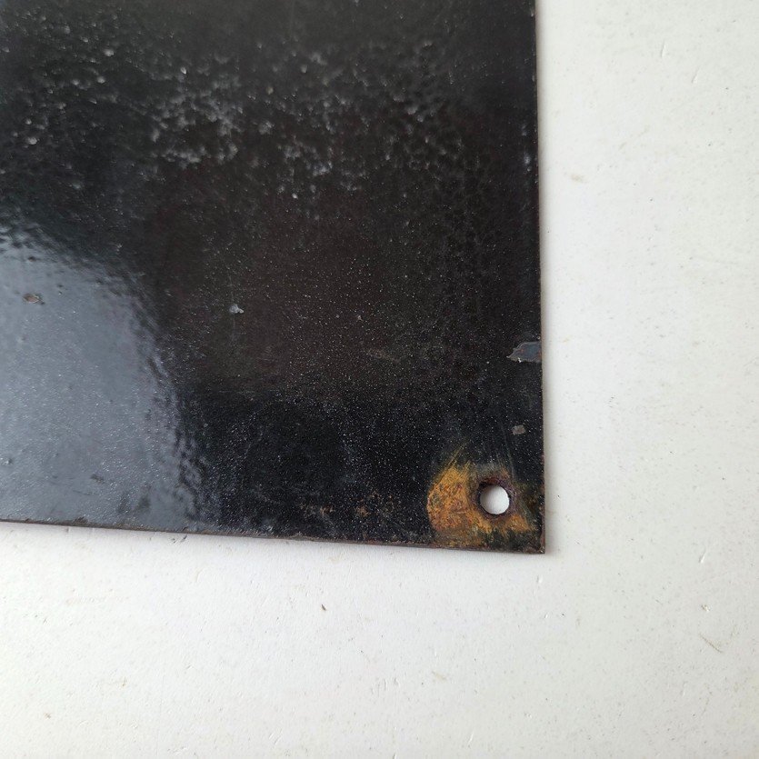 Vintage Coca Cola Porcelain Sign - Drink Soda Bottles Gas Pump Service Sign - Image 8