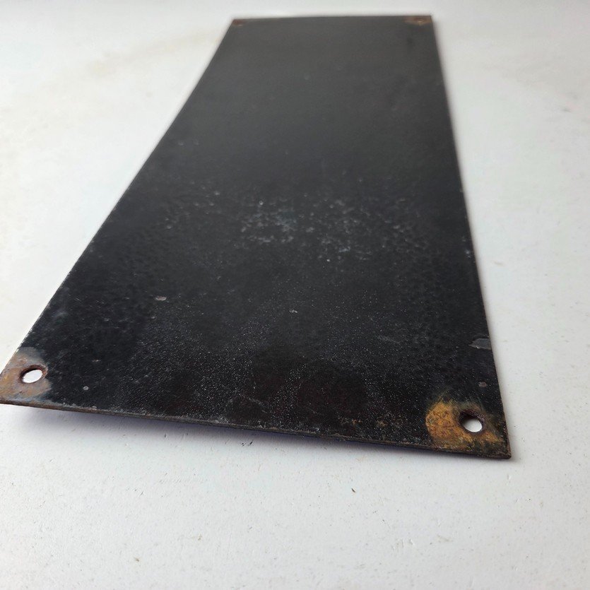 Vintage Coca Cola Porcelain Sign - Drink Soda Bottles Gas Pump Service Sign - Image 9