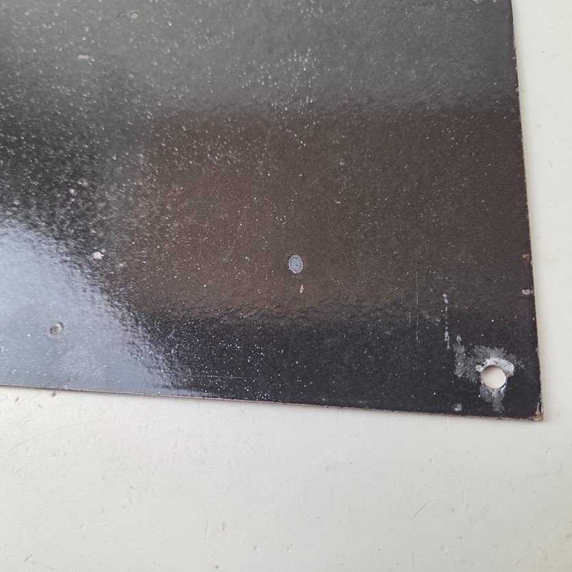 Vintage Coca Cola Porcelain Sign - Ice Cold Better Coke Gas Pump Service Sign - Image 8