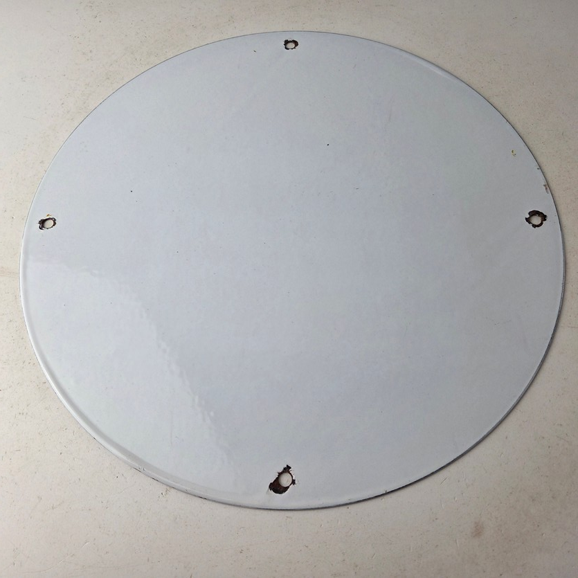 Vintage Conoco Gasoline Porcelain Sign - Batman Robin Comic Gas Pump Sign - Image 7