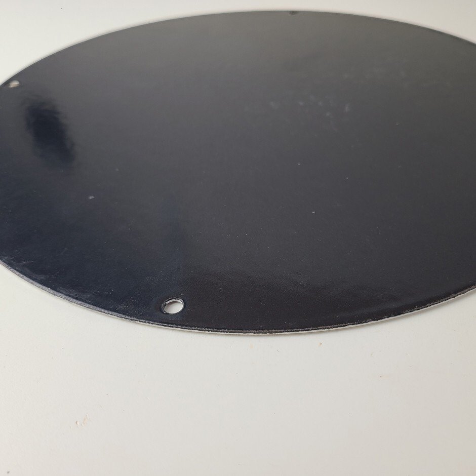 Vintage Esso Gasoline Sign - Gas Service Station Auto Fuel Tank Porcelain Sign - Image 15