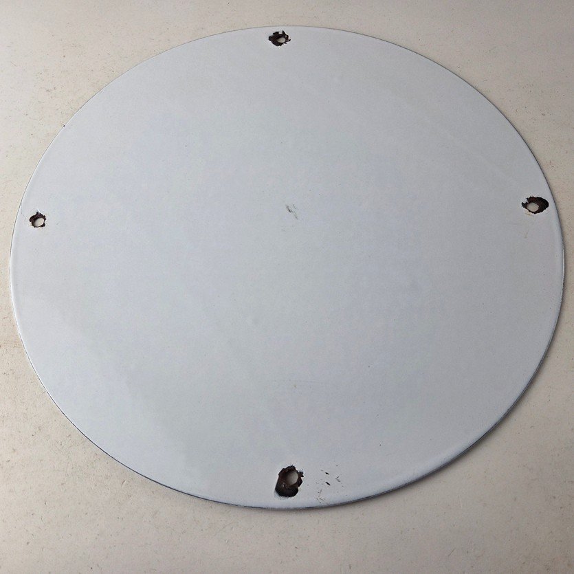 Vintage Esso Gasoline Sign - Yankees Gas Service Station Baseball Porcelain Sign - Image 7