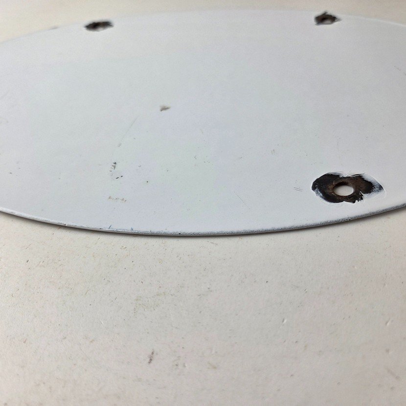 Vintage Ford Automobile Sign - Gas Car Service Station Pump Motor Porcelain Sign - Image 9