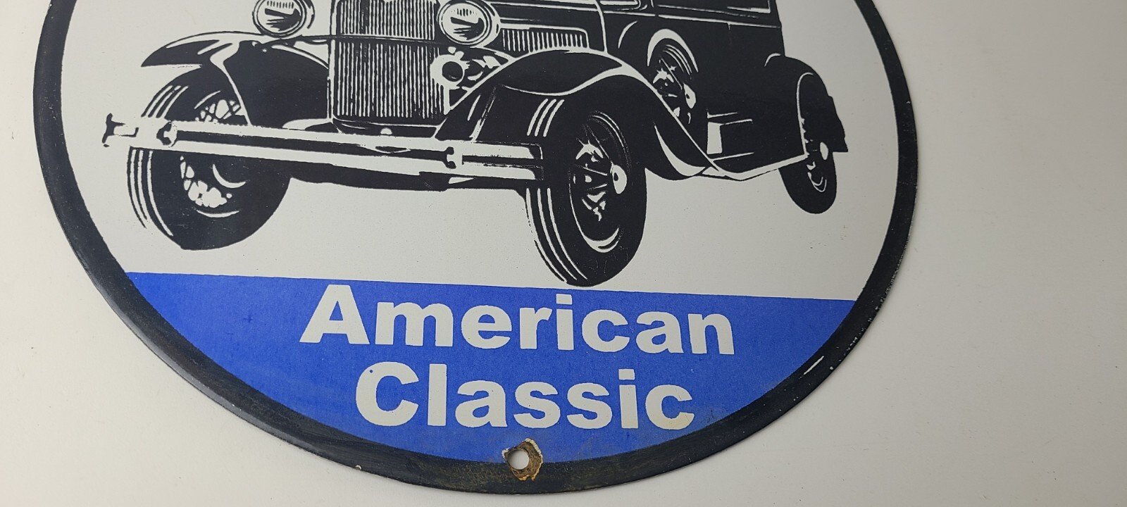 Vintage Ford Motors Sign - American Classic Garage Gas Automotive Porcelain Sign - Image 7
