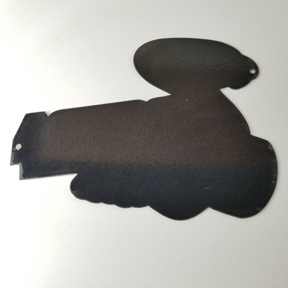 Vintage Ford Motors Sign - Cobra Jet Sales Service Shelby Mustang Porcelain Sign - Image 13