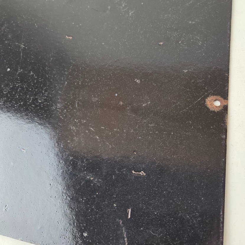 Vintage Ford Power Sign - Cobra Jet Sales Service Gas Oil Porcelain Sign - Image 8