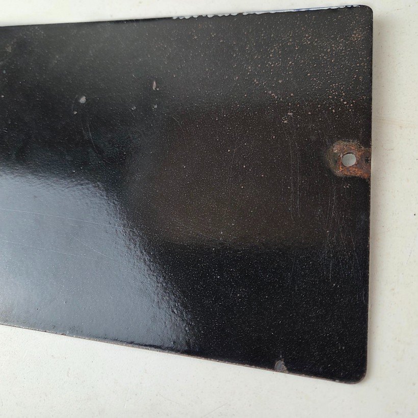 Vintage Fordson Tractors Sign - Oliver Sales Service Gas Porcelain Sign - Image 8