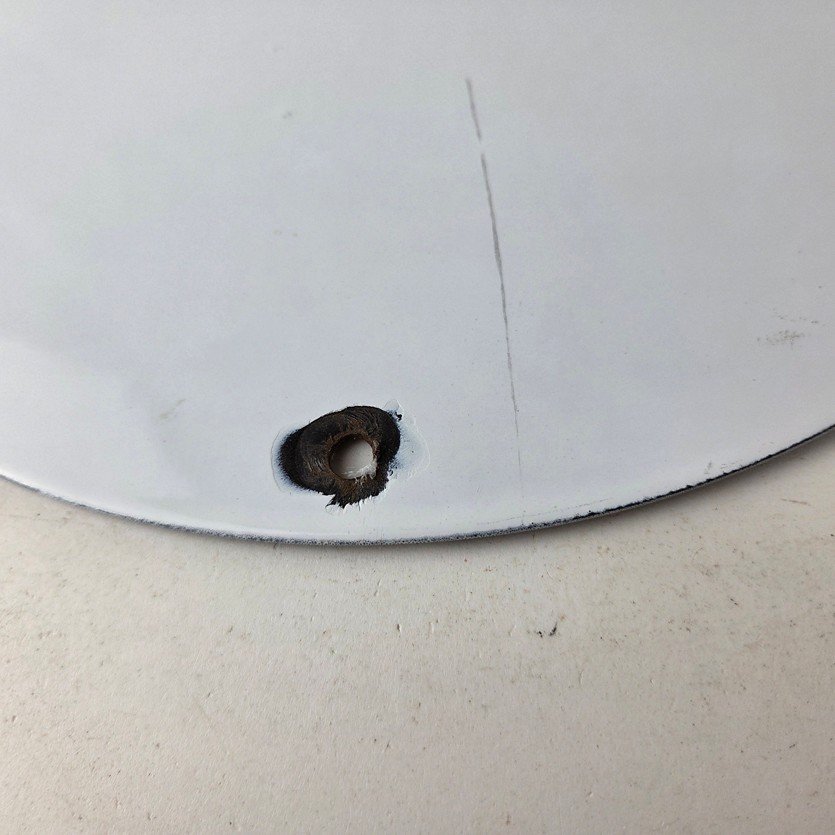 Vintage Good Gulf Gasoline Sign - Service Station Gas Pump Plate Service Sign - Image 8