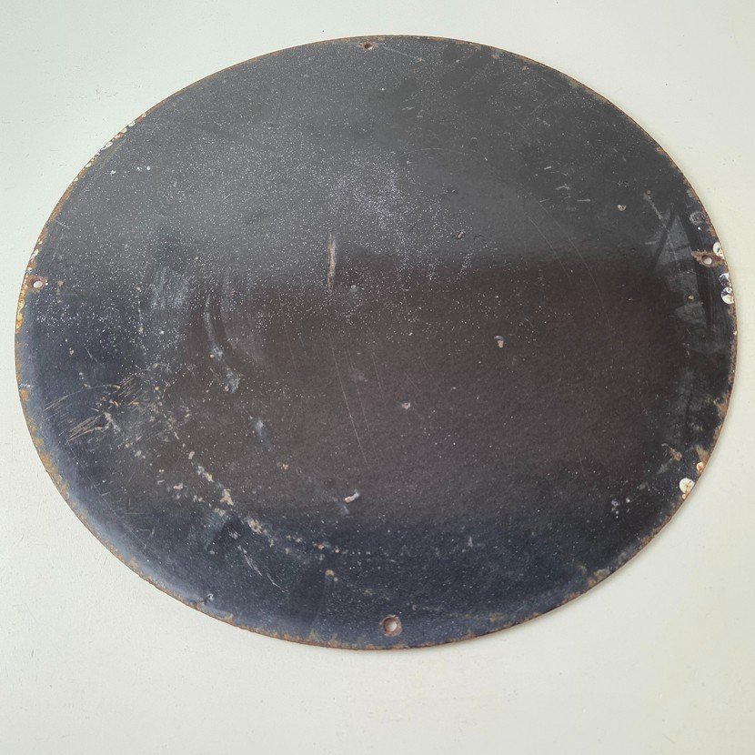 Vintage Gulf Aviation Mickey Minnie Porcelain Sign - Disney Airshow Sign - Image 7