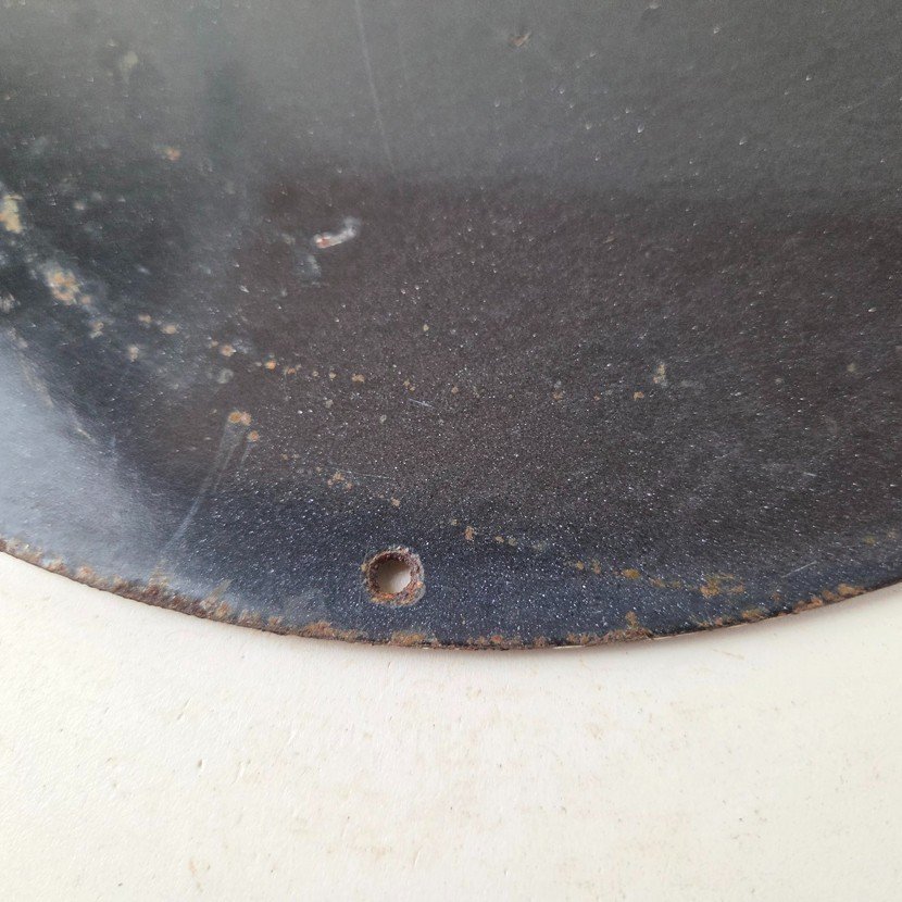 Vintage Gulf Aviation Mickey Minnie Porcelain Sign - Disney Airshow Sign - Image 8