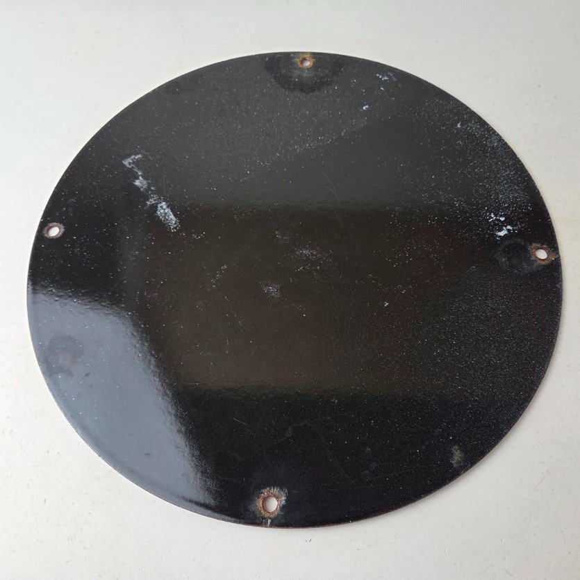 Vintage Harley Davidson Motorcycles Sign - 11 3/4" Gas Pump Porcelain Sign - Image 7