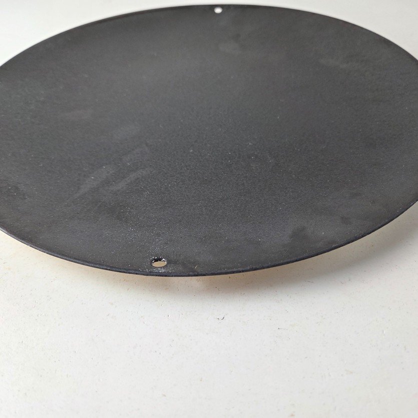 Vintage Indian Motorcycles Sign - Porcelain Chief Horse Convex Button Gas Sign - Image 9