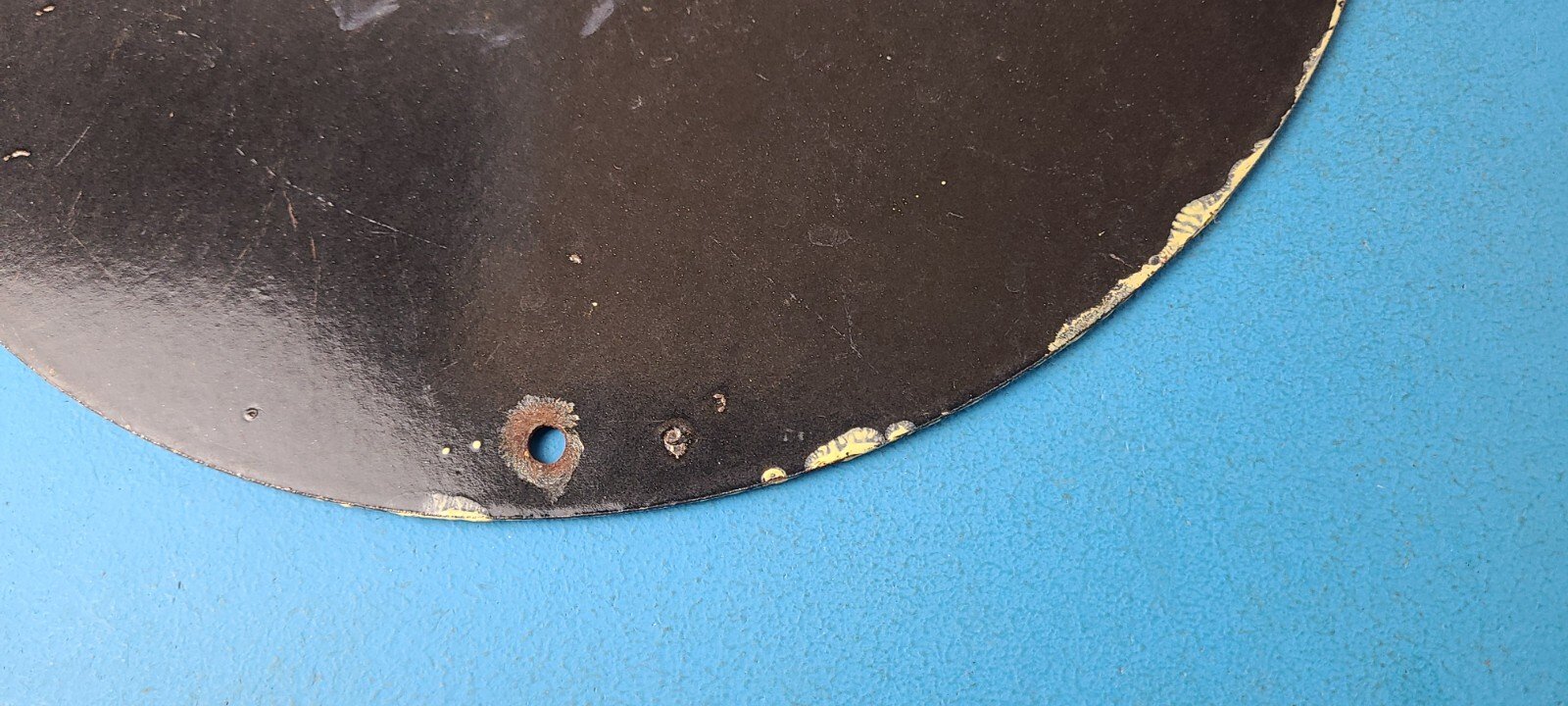 Vintage Indian Motorcycles Sign - Porcelain Gas Pump Parts & Service Sign - Image 15