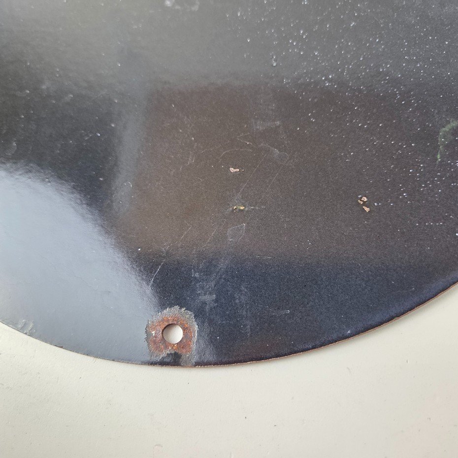 Vintage Mountain Dew Sign - Porcelain Gas Service Station Pump Soda Bottle Sign - Image 8