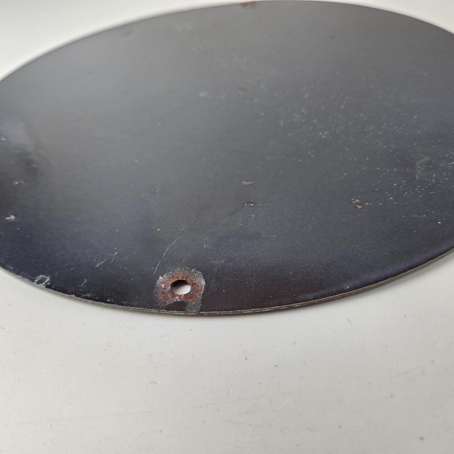 Vintage Mountain Dew Sign - Porcelain Gas Service Station Pump Soda Bottle Sign - Image 9