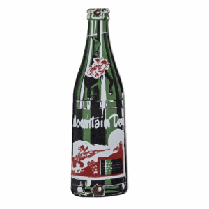 Vintage Mountain Dew Sign - Soda Glass Bottles Beverage Pump Porcelain Sign