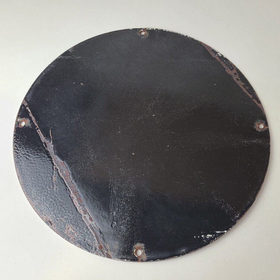 Vintage Paw Paw Bait Fishing Sign - Felix Cat Pump Plate Gas Service Sign - Image 13