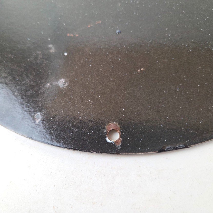 Vintage Pennzoil Porcelain Sign - Motor Oil Drum Can Lubrication Porcelain Sign - Image 14