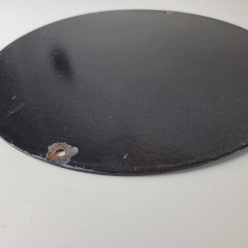 Vintage Power Lube Gasoline Sign - Tiger Motor Oil Gas Pump Ad Porcelain Sign - Image 15