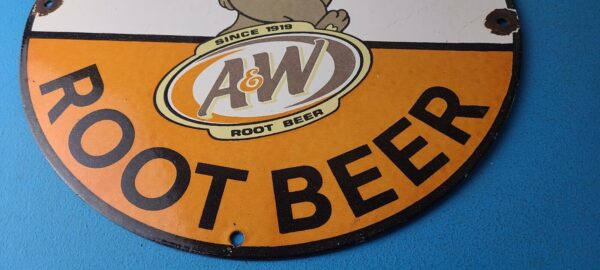 Vintage Root Beer Sign AW Old Fashioned Beverage Piggly Gas Pump Sign 305755541974 11