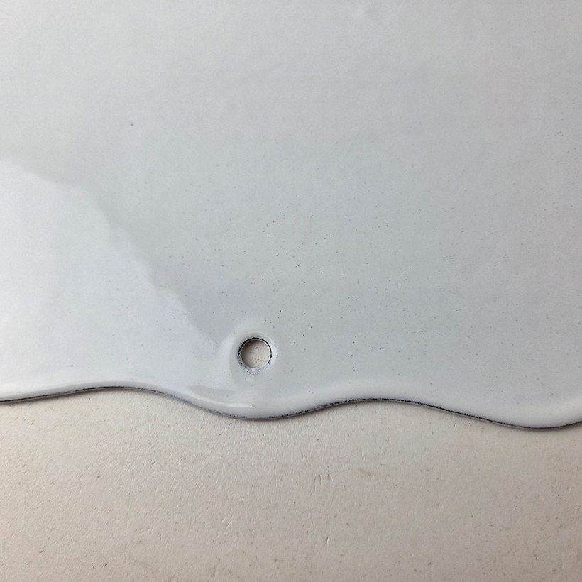 Vintage Shell Gasoline Sign - Rest Rooms Porcelain Gas Pump Plate Sign - Image 8