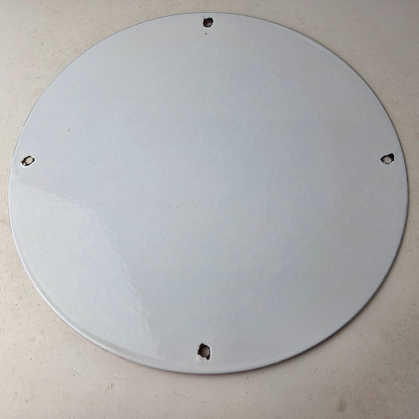 Vintage Sign - America Flag Gun Owners Gas Pump Porcelain Sign - Image 7