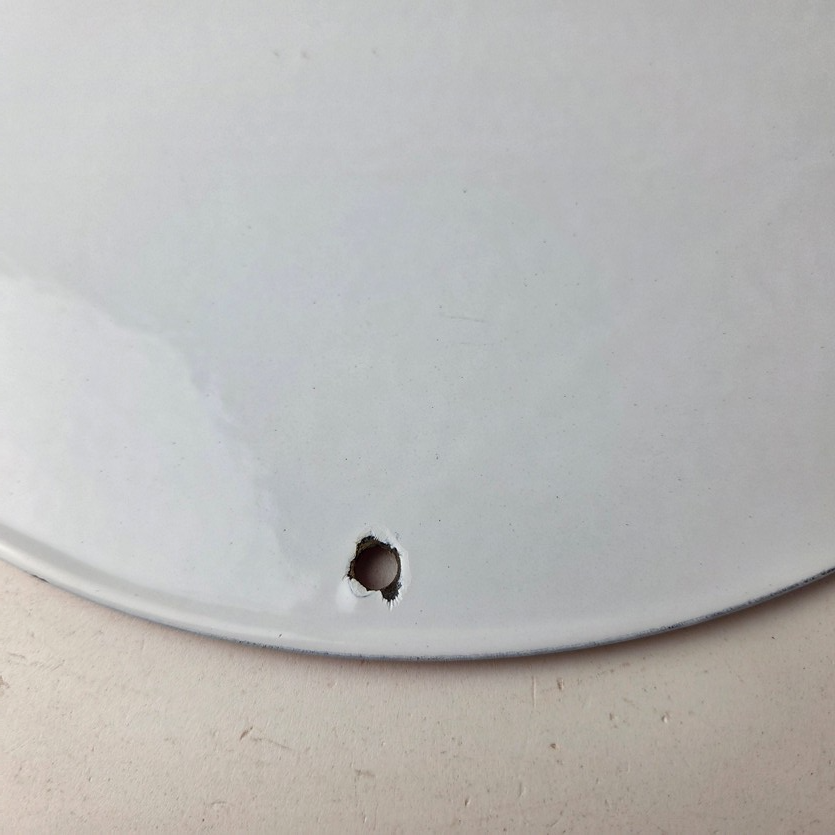 Vintage Sign - America Flag Gun Owners Gas Pump Porcelain Sign - Image 8