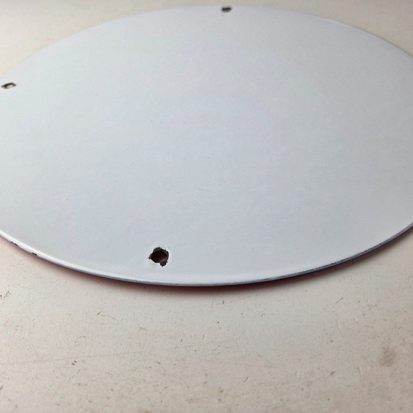 Vintage Sign - America Flag Gun Owners Gas Pump Porcelain Sign - Image 9