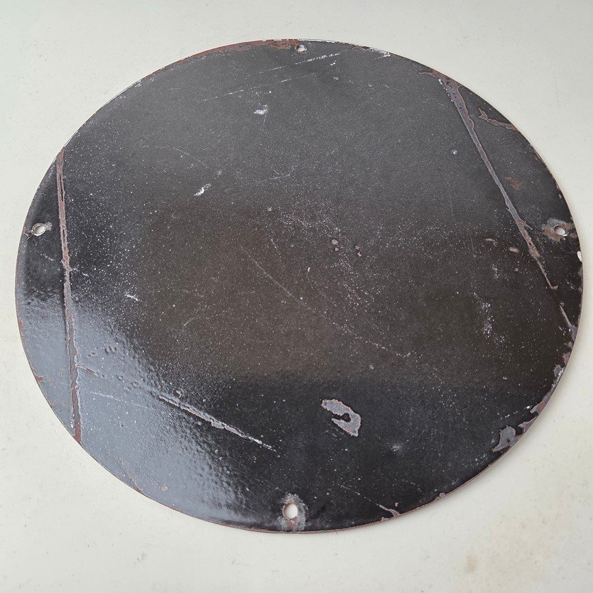 Vintage Sinclair Gasoline Sign - Full Service Gas Oil Pump Porcelain Sign - Image 7