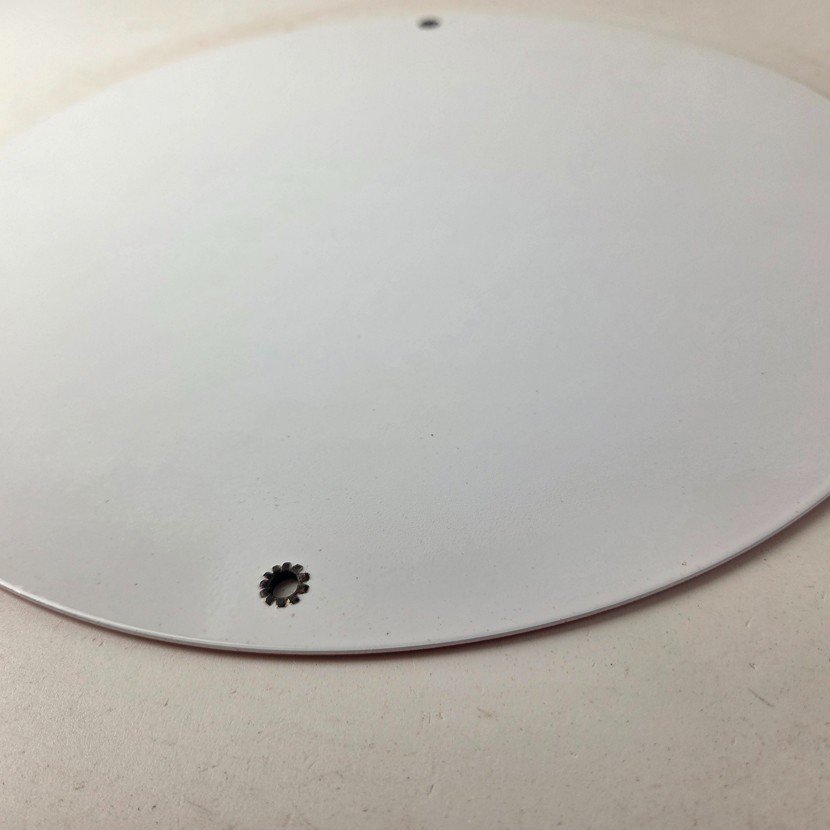 Vintage Texaco Ethyl Gasoline Porcelain Sign - Red Star Anti-Knock Sign - Image 9