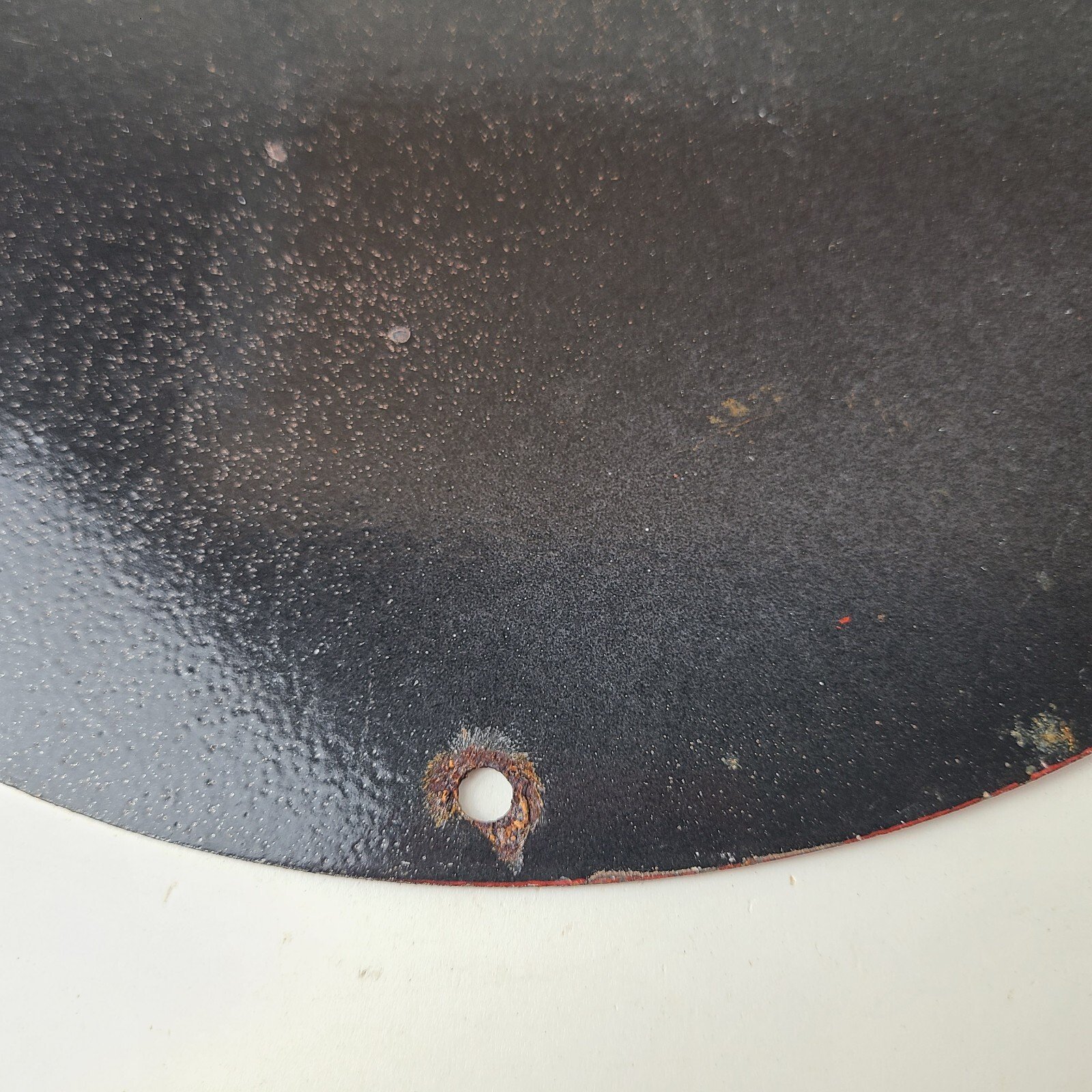 Vintage Texaco Gasoline Porcelain Sign - Firefighter Cecil Gas Pump Plate Sign - Image 14