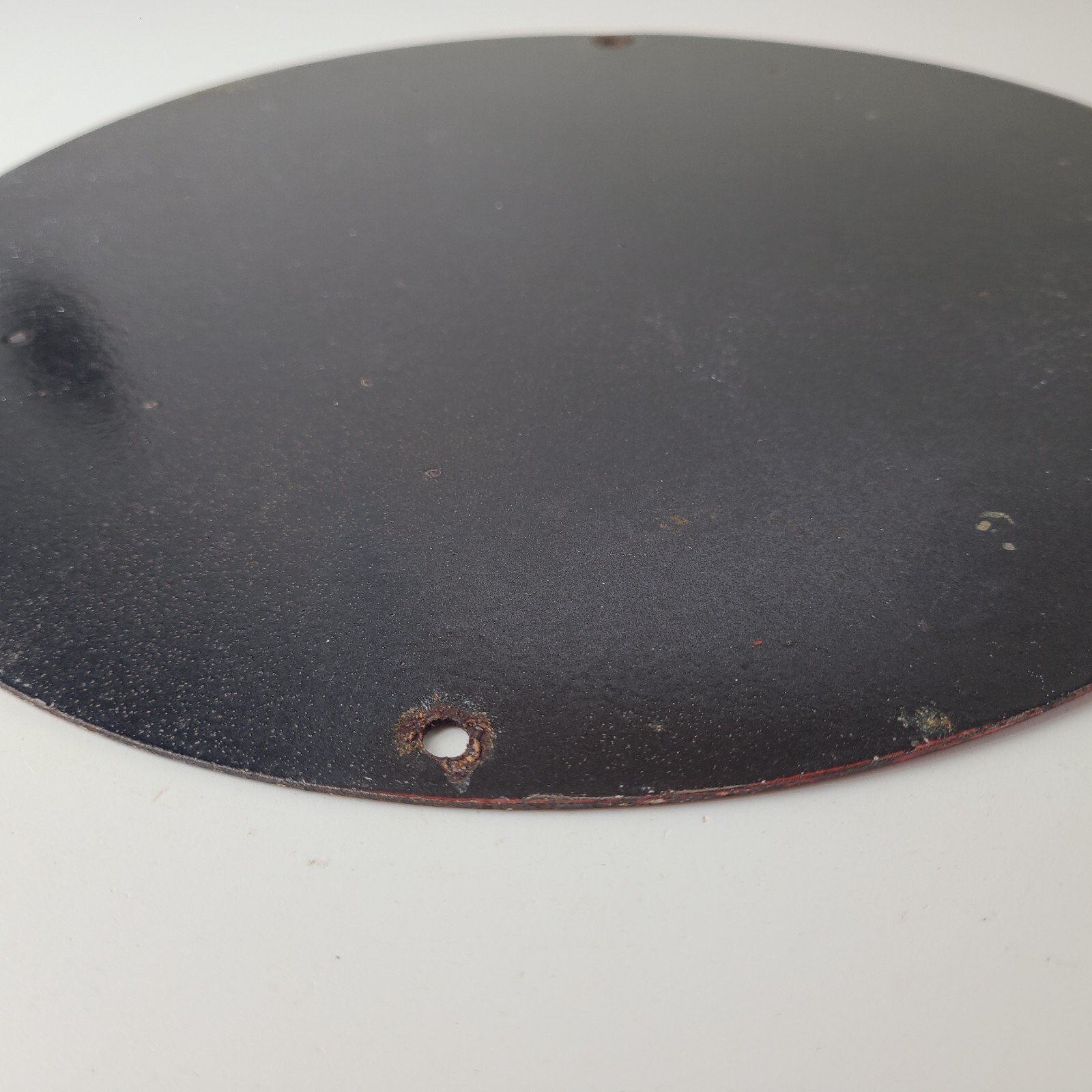 Vintage Texaco Gasoline Porcelain Sign - Firefighter Cecil Gas Pump Plate Sign - Image 15