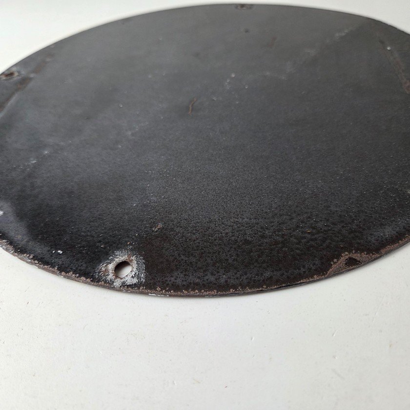 Vintage Western Ammo Firearms Sign - Mickey Gun Shop Porcelain Gas Pump Sign - Image 9