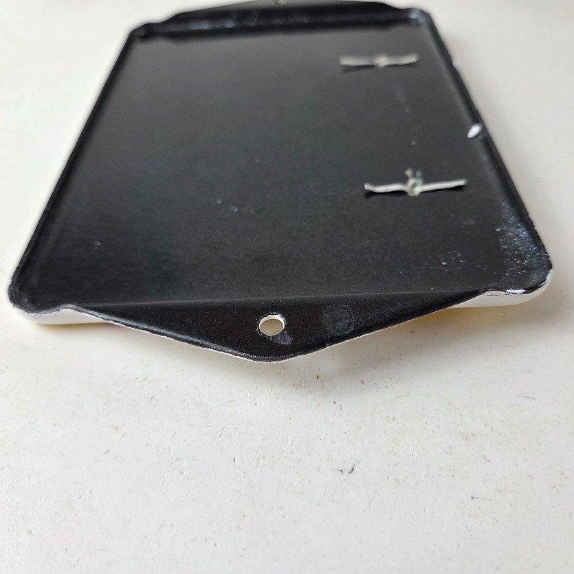 Vintage A&W Root Beer Porcelain Sign - Soda Dennis Gas Pump Ad Thermometer Sign - Image 9