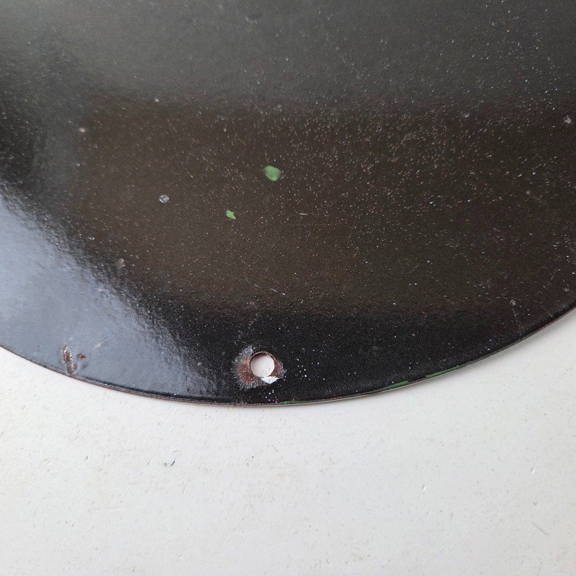 Vintage BMW Sign - Porcelain Motorcycle Gas Pump Service Auto Sign - Image 8