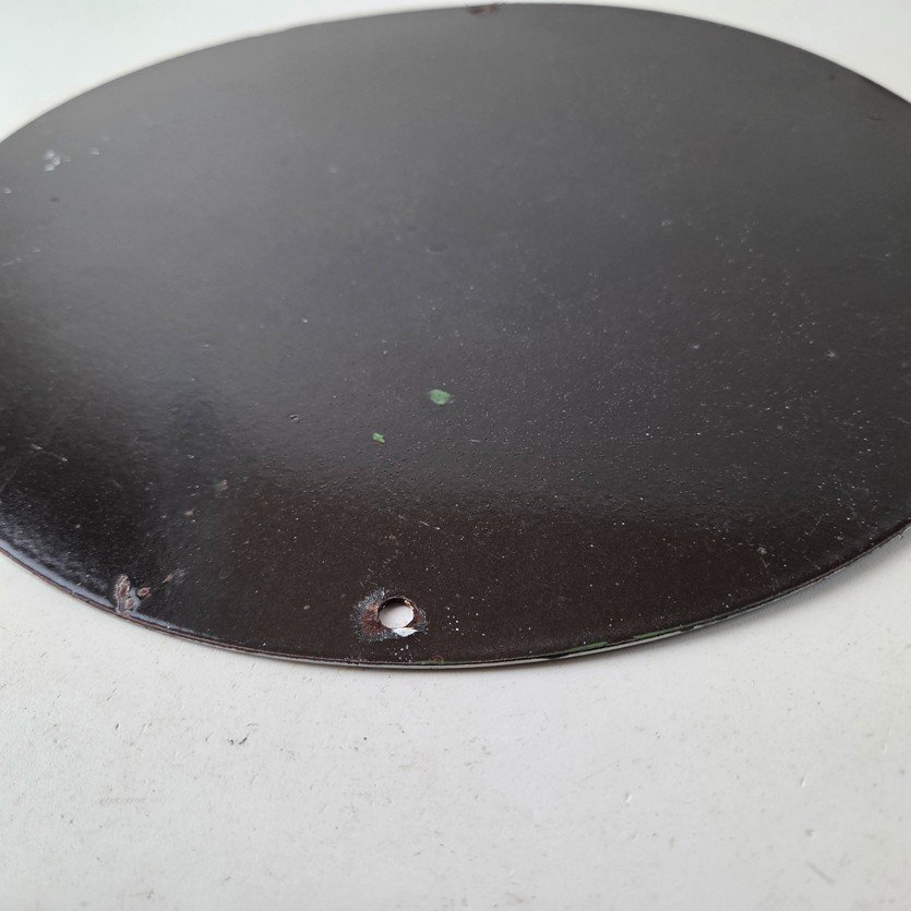 Vintage BMW Sign - Porcelain Motorcycle Gas Pump Service Auto Sign - Image 9