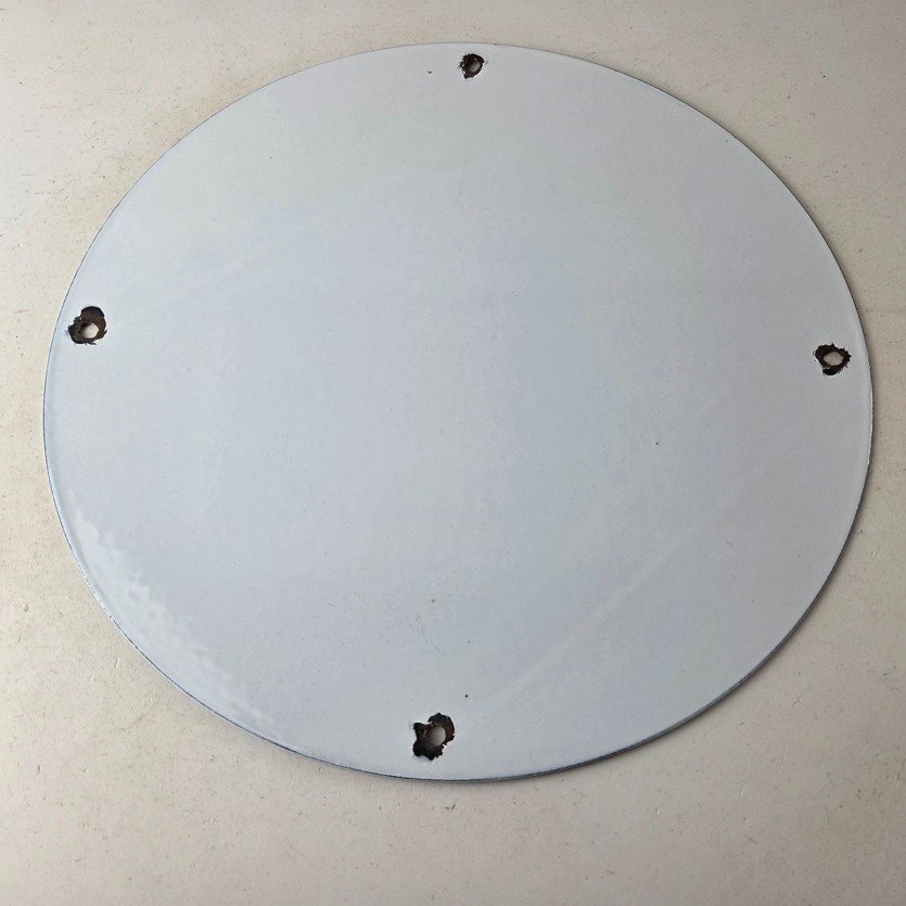 Vintage Browning Rifles Sign - Size Matters Deer Hunting Guns Porcelain Gas Sign - Image 7