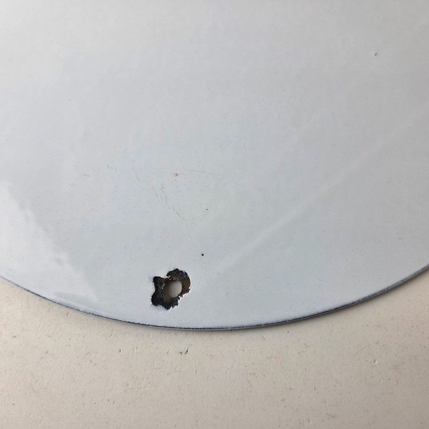 Vintage Browning Rifles Sign - Size Matters Deer Hunting Guns Porcelain Gas Sign - Image 8