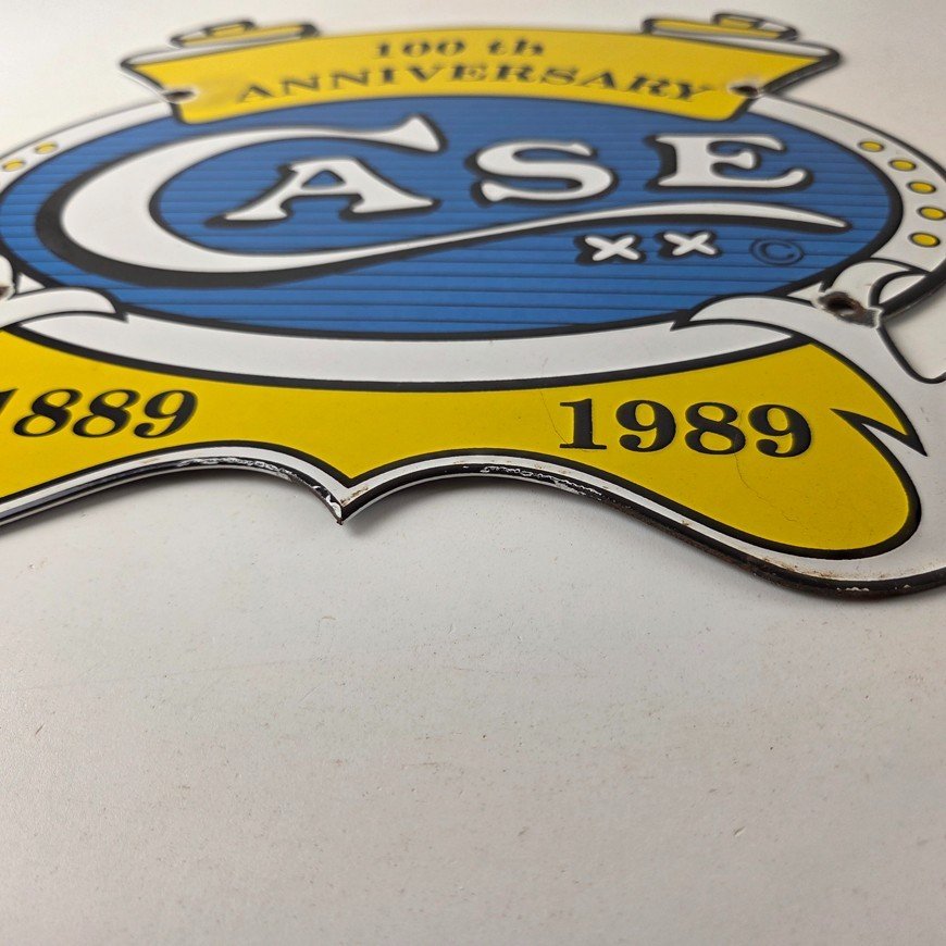 Vintage Case XX Knives Sign - 12" General Store Shop Hunting Gas Porcelain Sign - Image 10