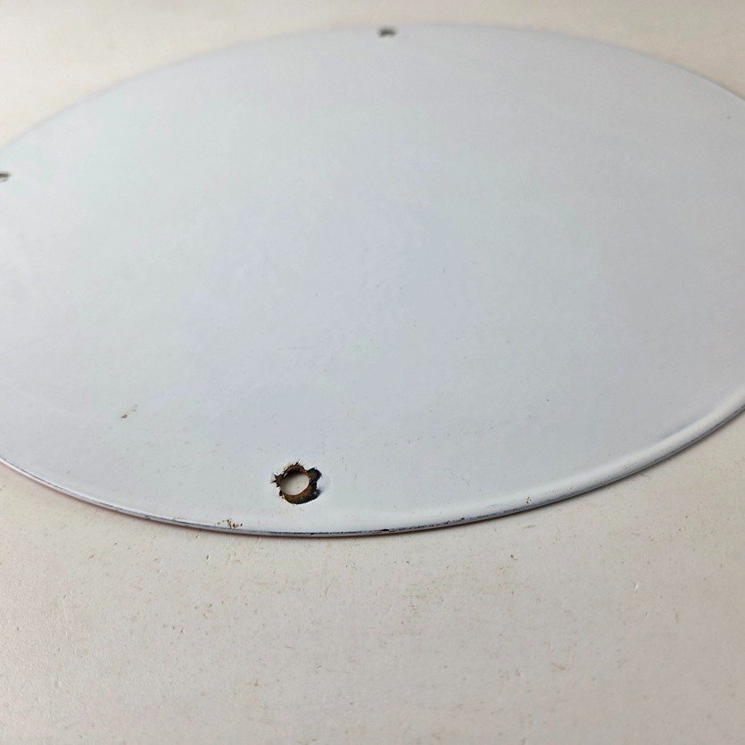 Vintage Conoco Gasoline Porcelain Sign - Batman Robin Comic Gas Pump Sign - Image 9