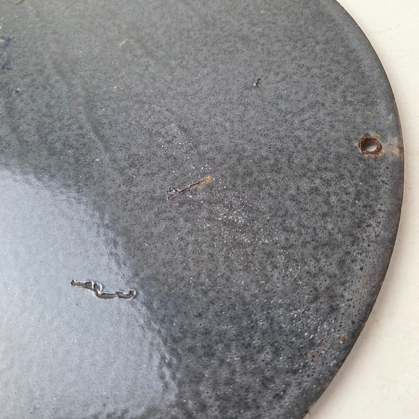 Vintage Ford Motors Sign - Detroit Gas Pump American Automotive Porcelain Sign - Image 8