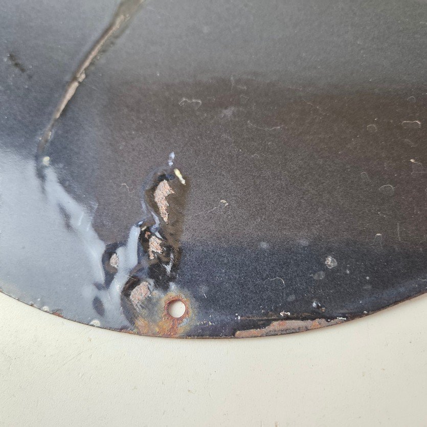 Vintage Ford Sign - Marvel Comic Dare Devil Auto Truck Porcelain Gas Pump Sign - Image 8