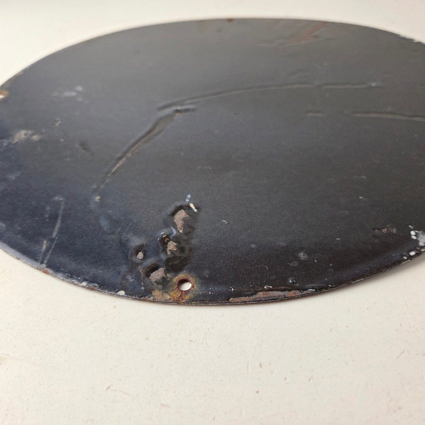 Vintage Ford Sign - Marvel Comic Dare Devil Auto Truck Porcelain Gas Pump Sign - Image 9