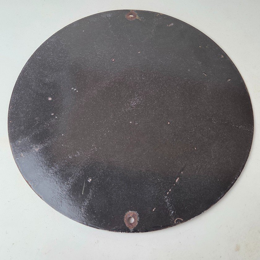 Vintage Gibson Guitars - Acoustic Electric Bass Store Porcelain Gas Station Sign - Image 7