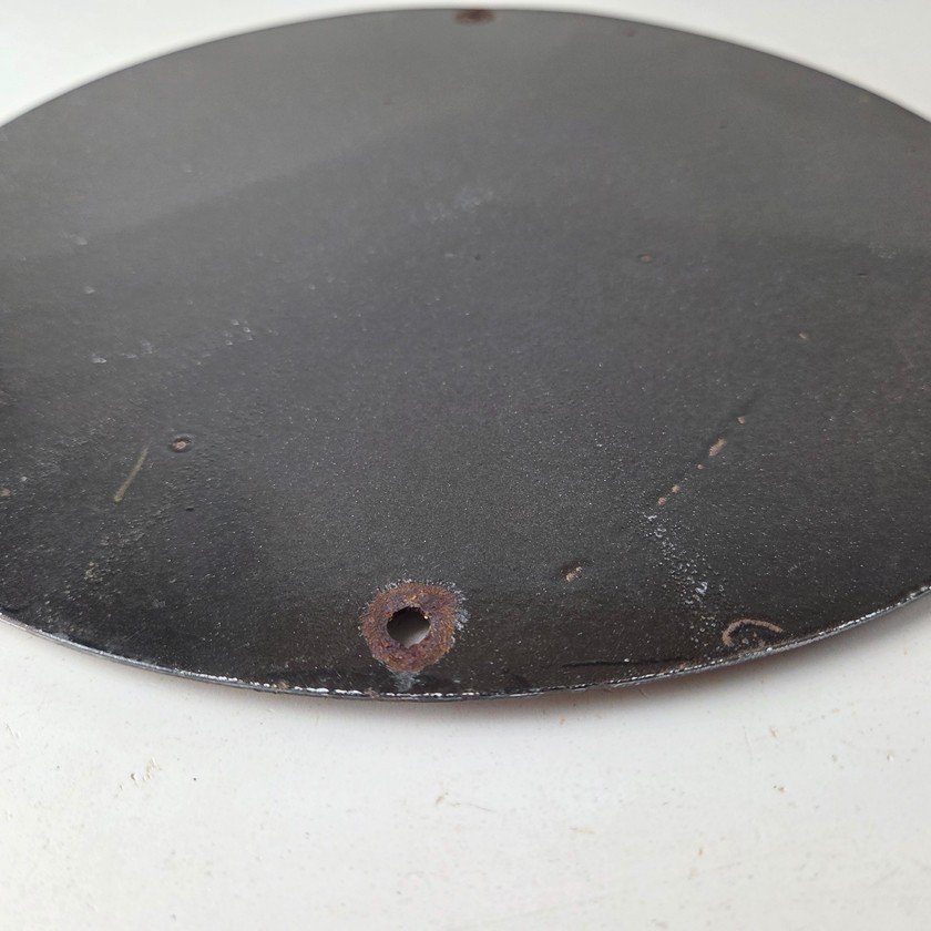 Vintage Gibson Guitars - Acoustic Electric Bass Store Porcelain Gas Station Sign - Image 9