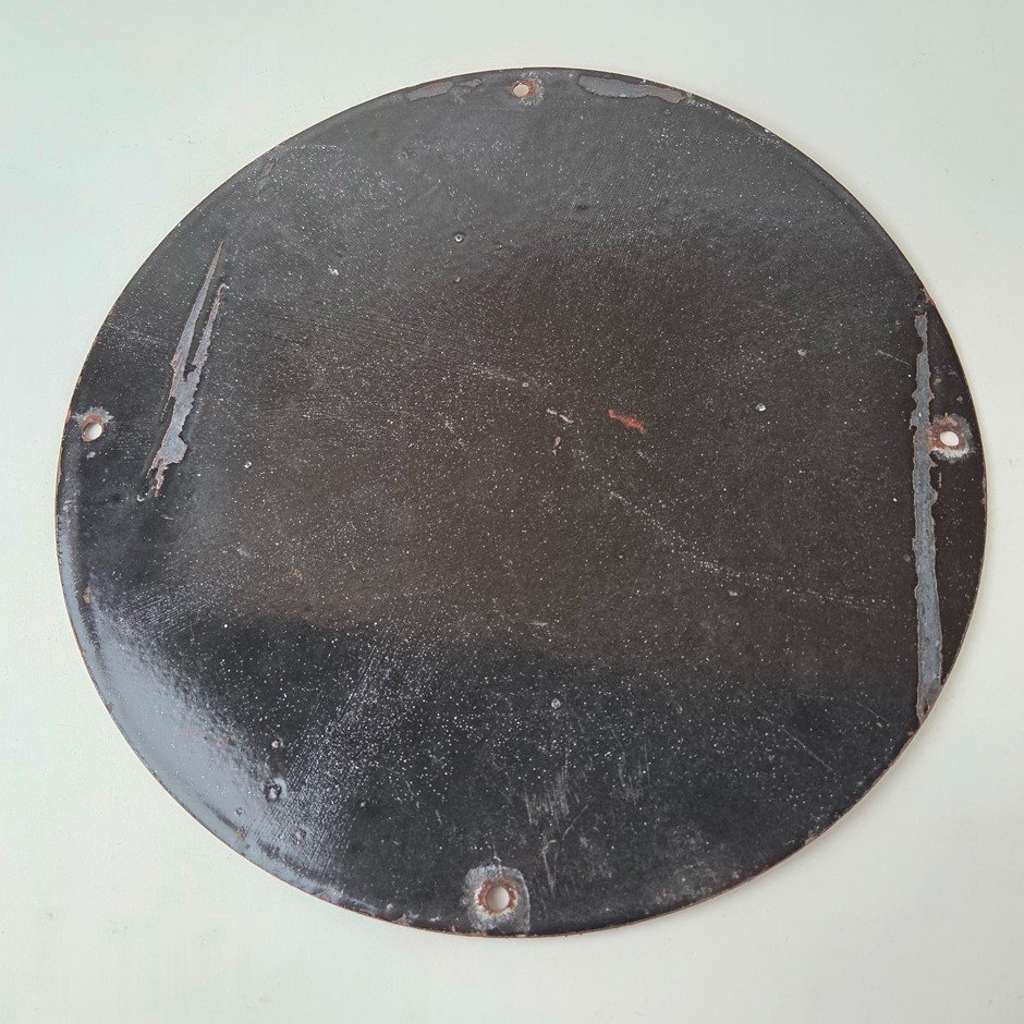 Vintage Heddon Fishing Lures Sign - Mickey Mouse Tackle Gas Pump Porcelain Sign - Image 13