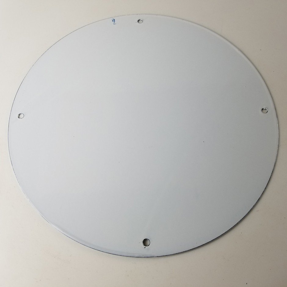 Vintage Mobil Gasoline Sign - Motorcycle Gas Pump Plate Porcelain Sign - Image 14