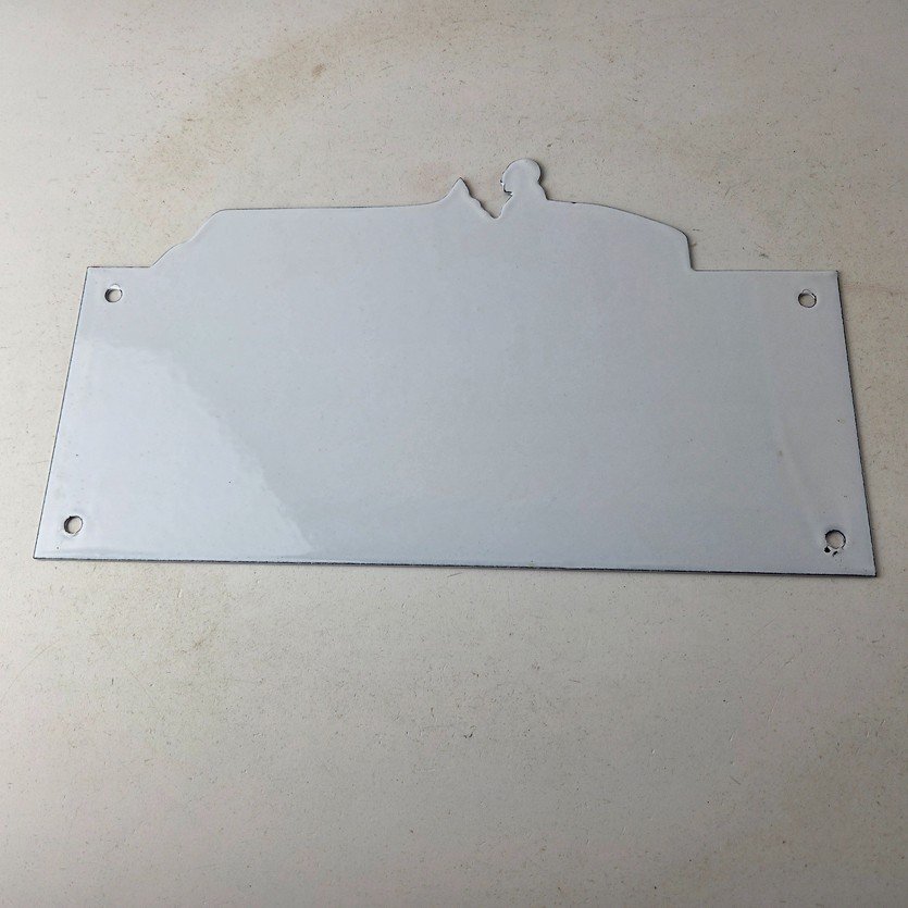 Vintage Mobil Sign - Old Race Car Service Gas Pump Service Porcelain Sign - Image 7