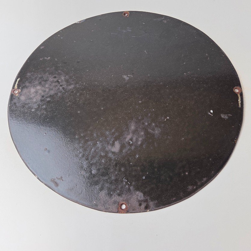 Vintage Mopar Plymouth Porcelain Sign - Road Runner Auto Shop Gas Station Sign - Image 7