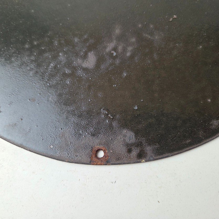 Vintage Mopar Plymouth Porcelain Sign - Road Runner Auto Shop Gas Station Sign - Image 8